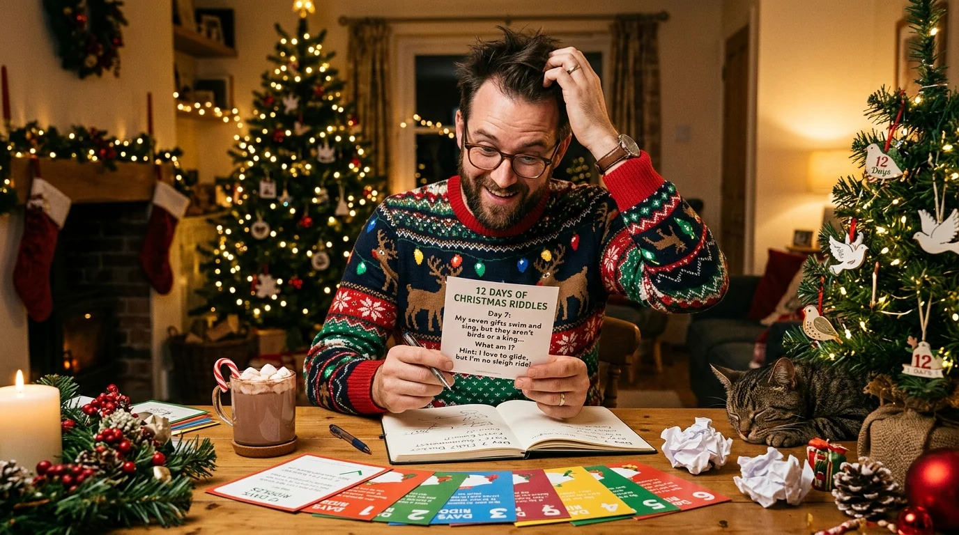 12 days of christmas riddles