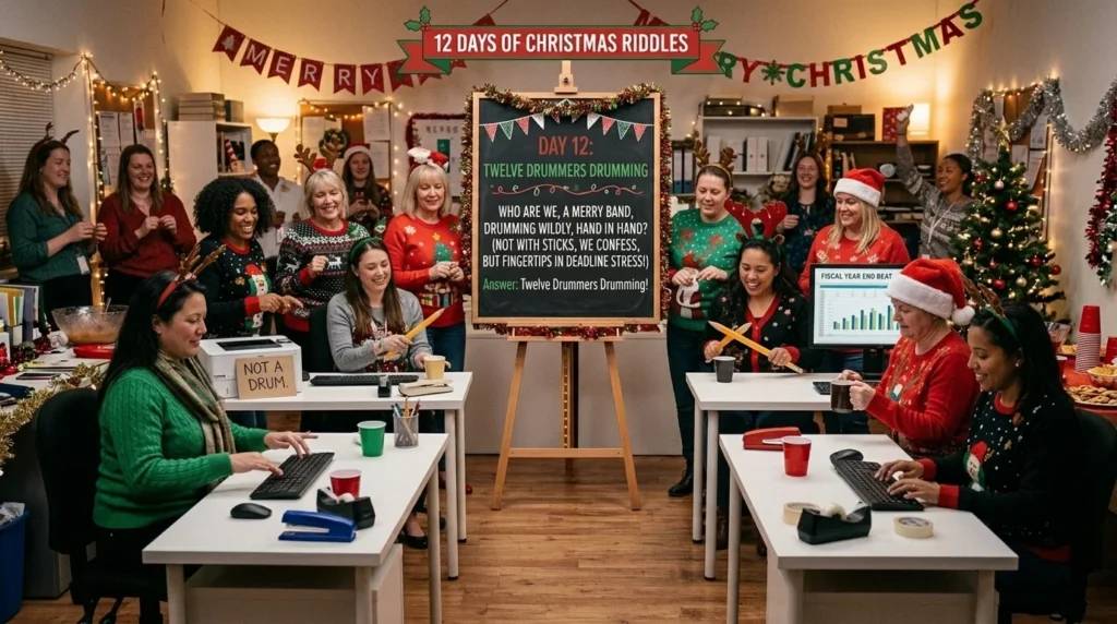 12 days of christmas riddles