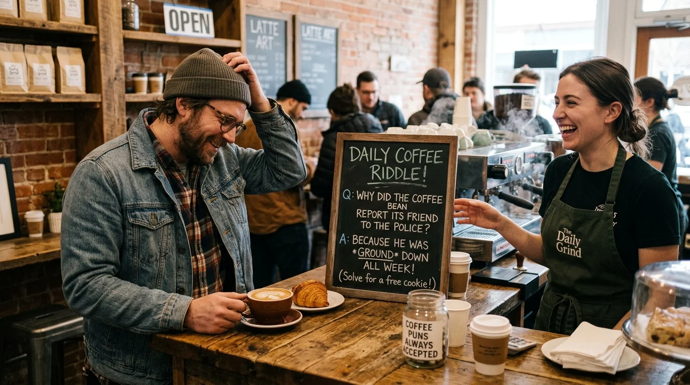 Coffee riddles