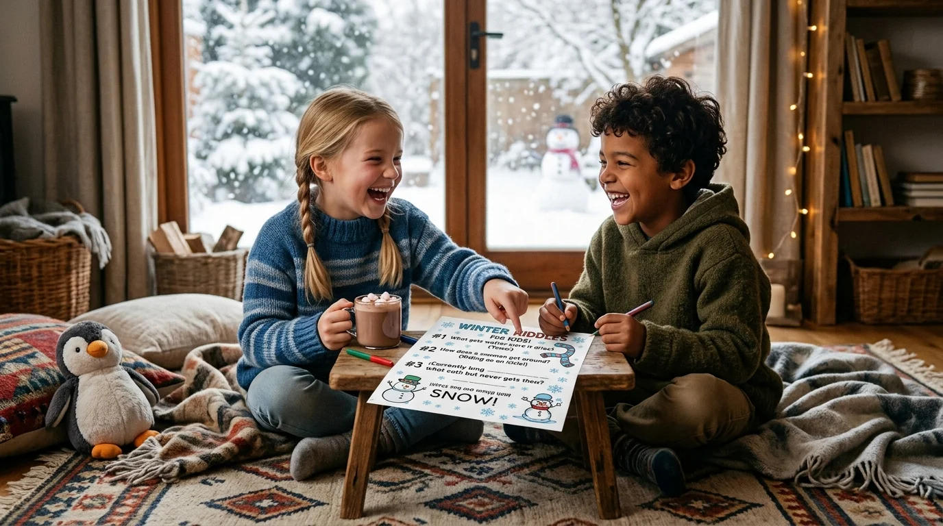 winter riddles for kids