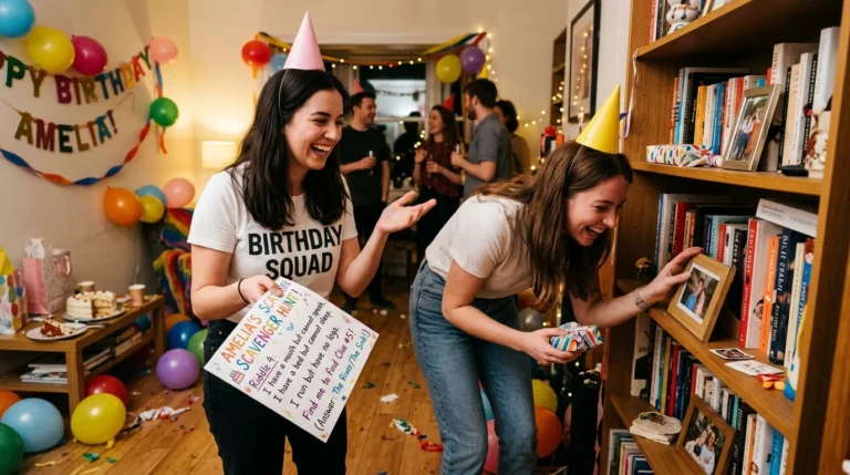 birthday scavenger hunt riddles