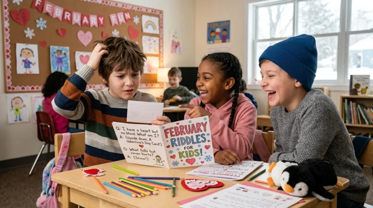 february riddles for kids