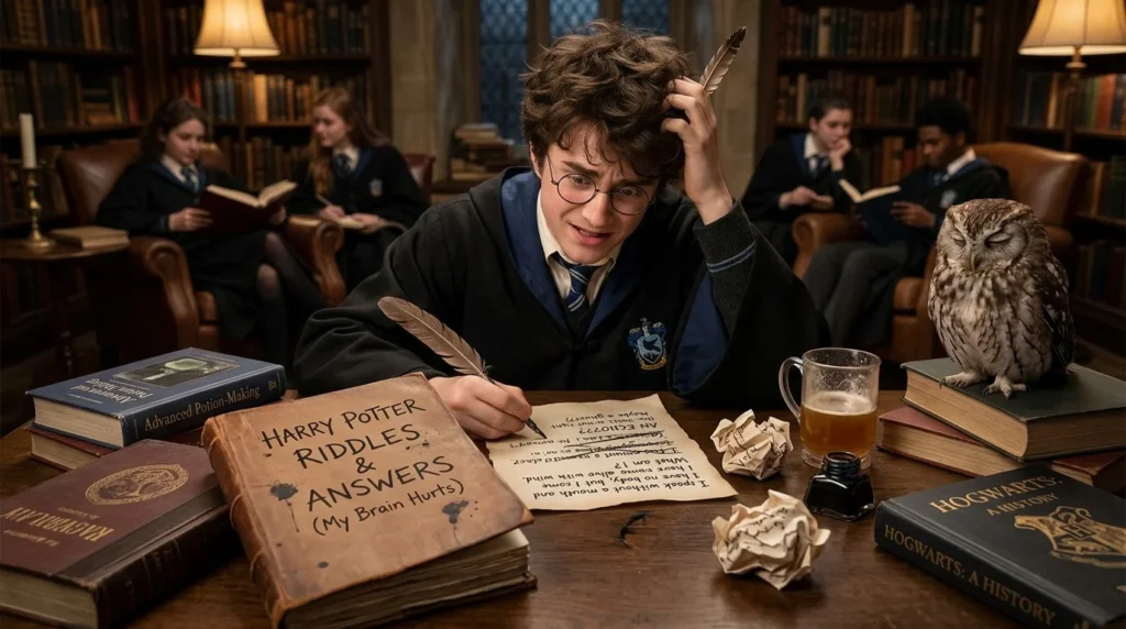 harry potter riddles with answer