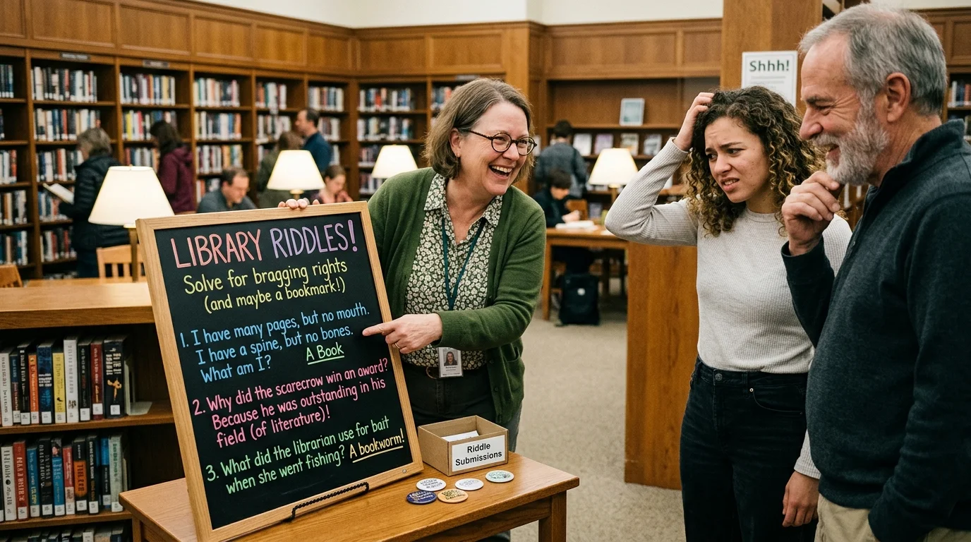 library riddles