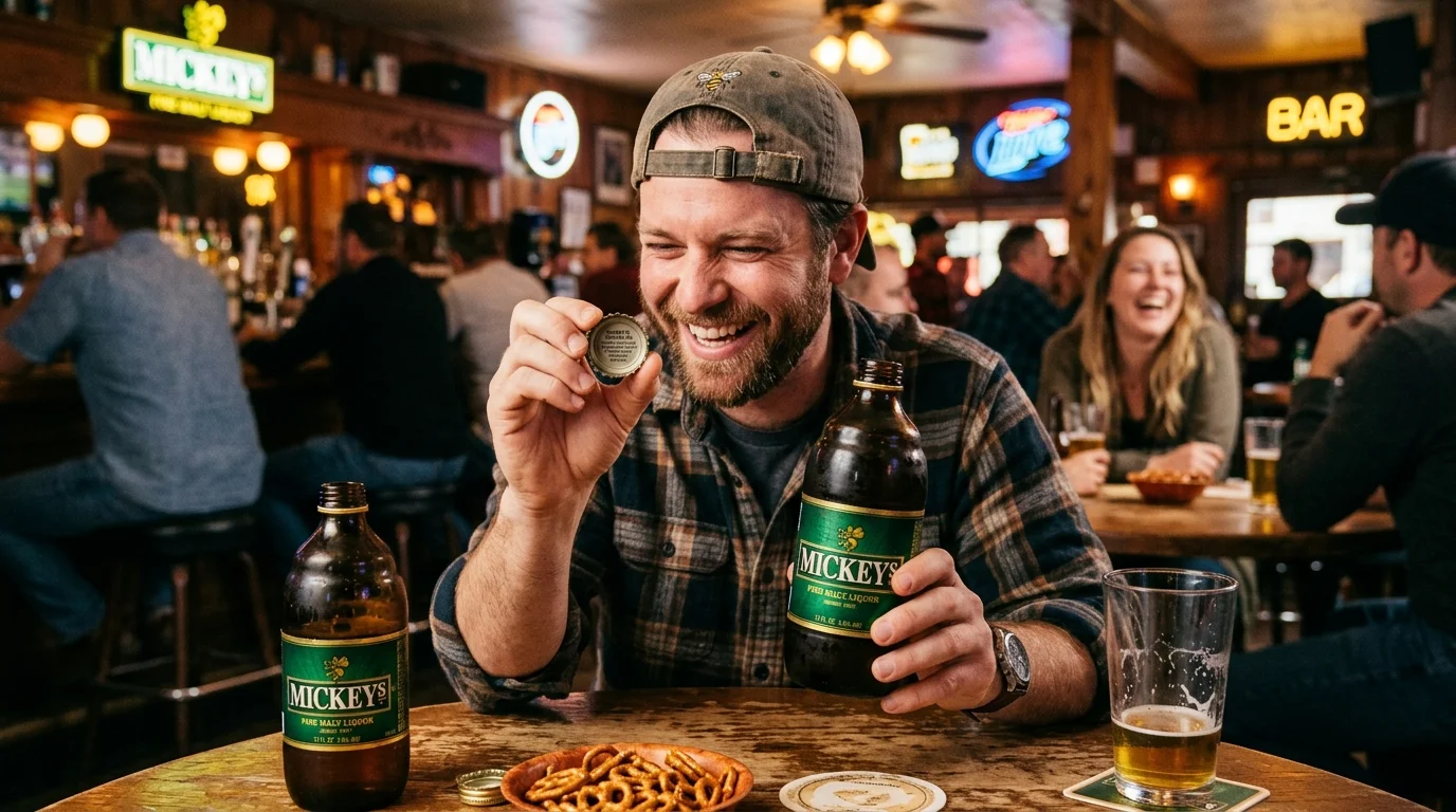 mickey’s beer bottle riddles