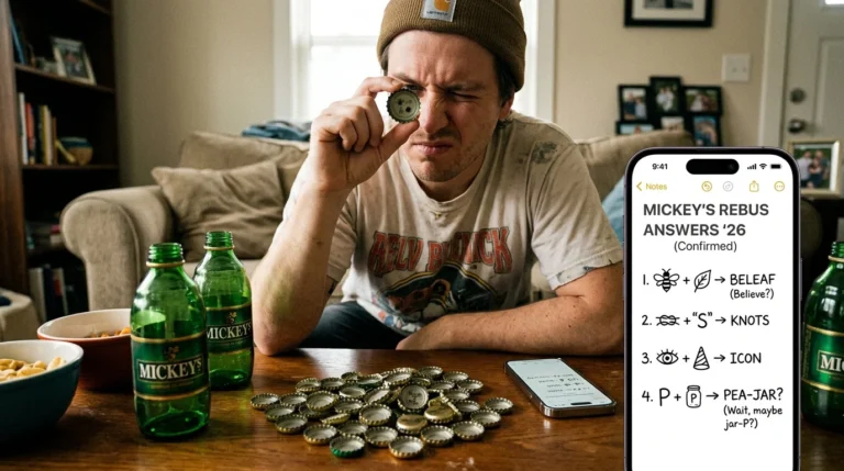 mickey’s beer cap riddles answers 2026