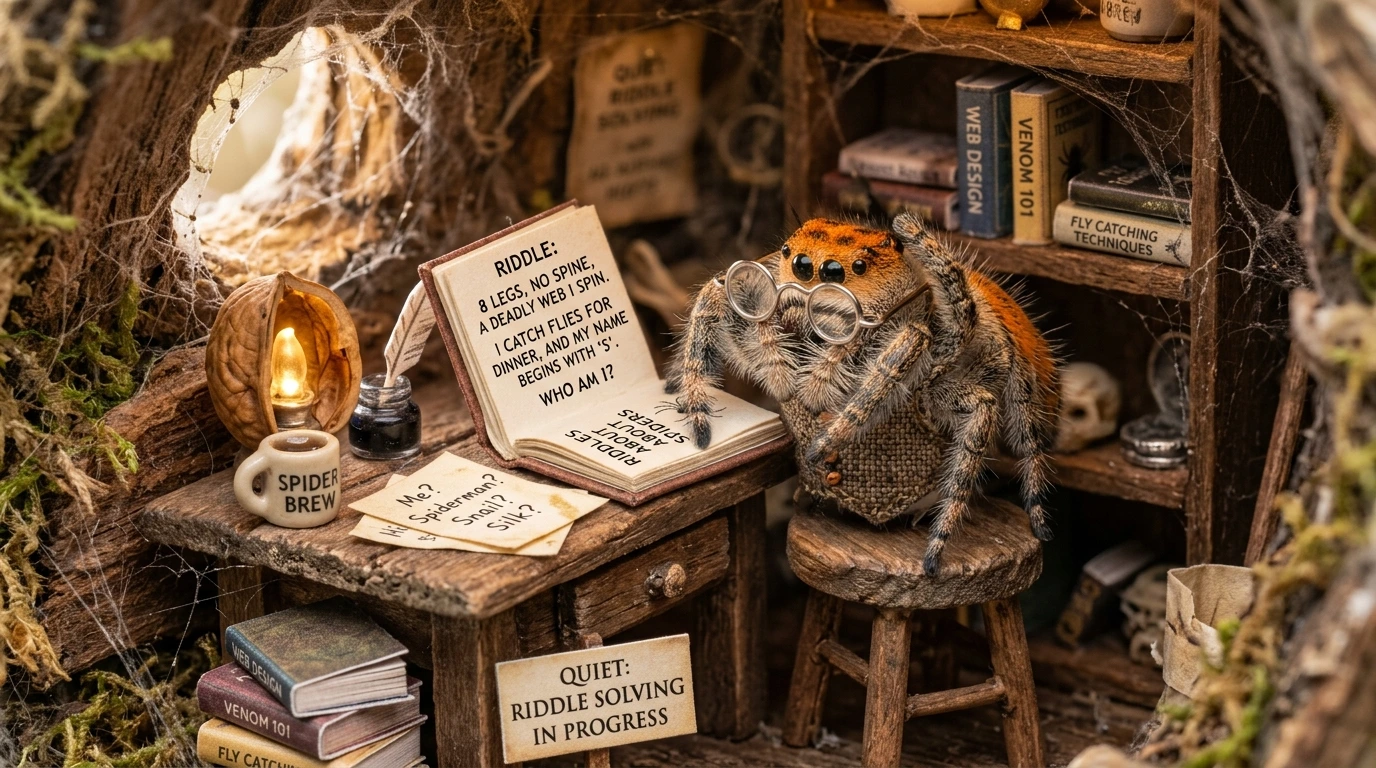 riddles about spiders