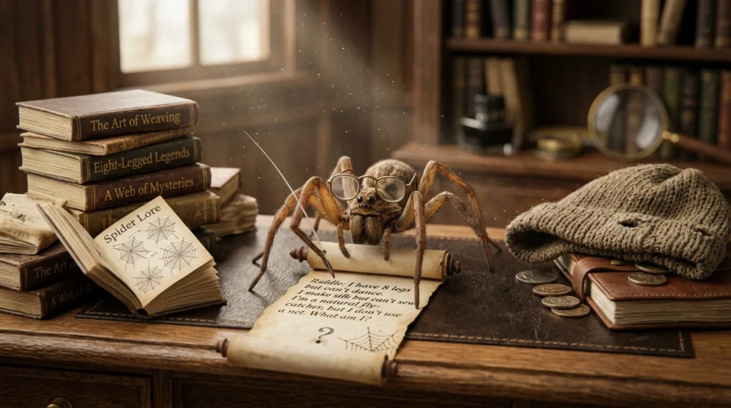 riddles about spiders