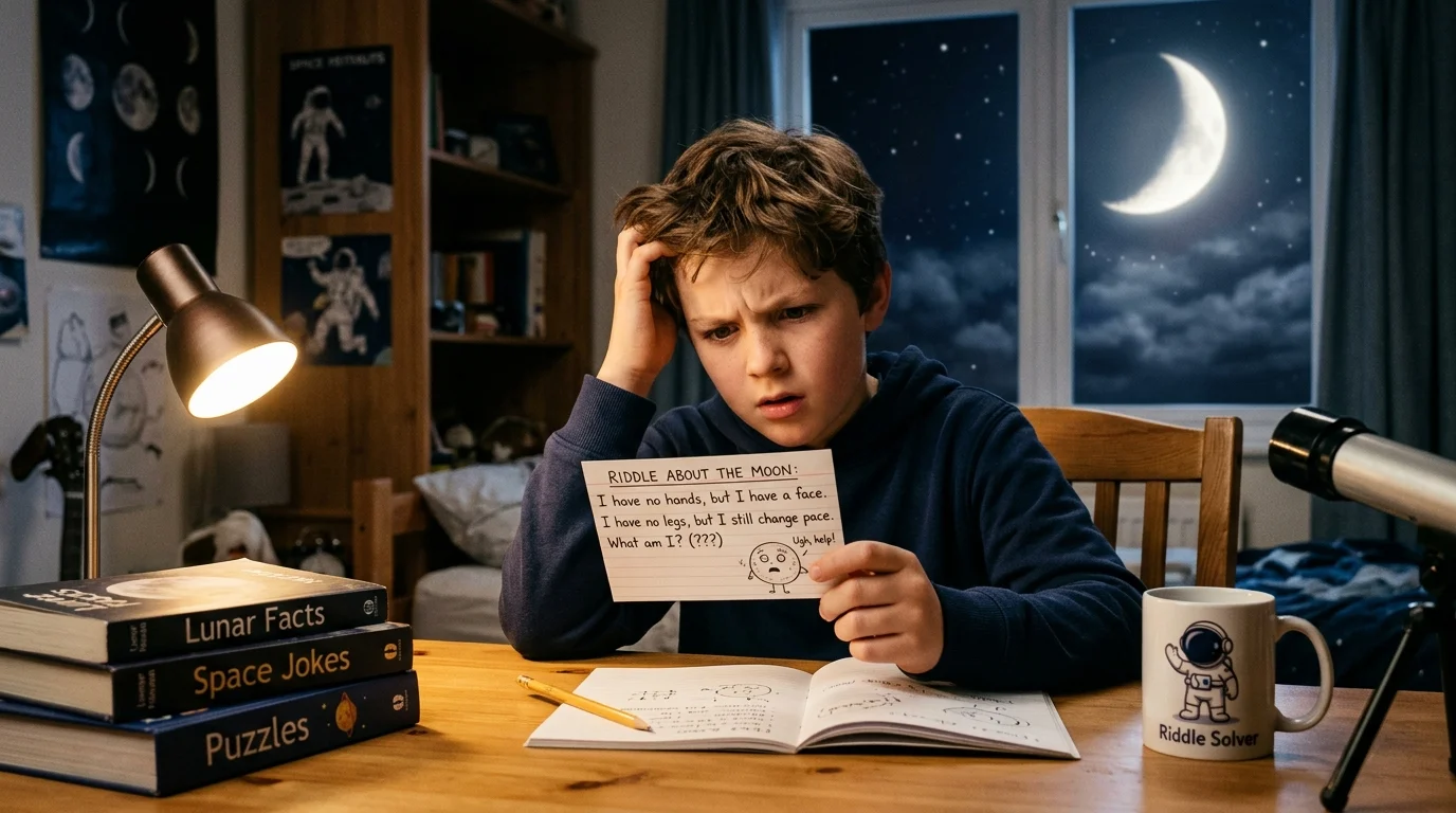 riddles about the moon