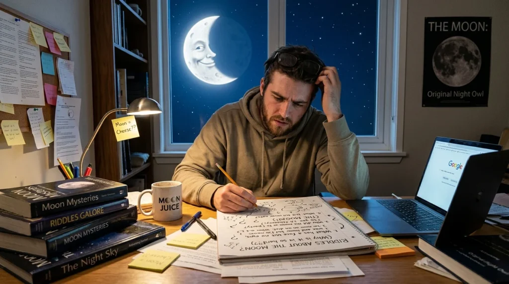 riddles about moon