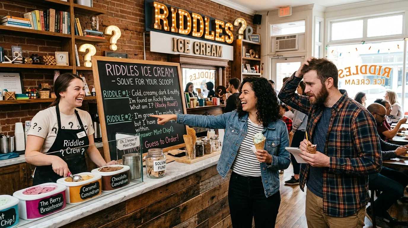 riddles ice cream