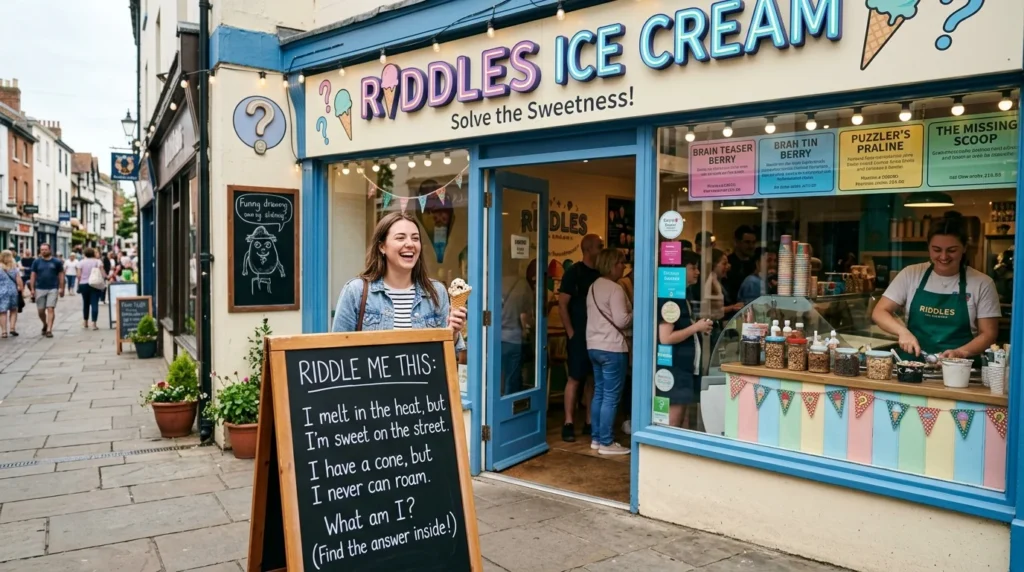 riddles ice cream