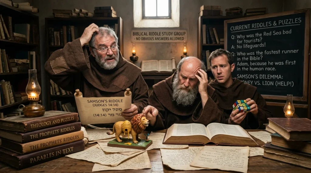 riddles in the bible