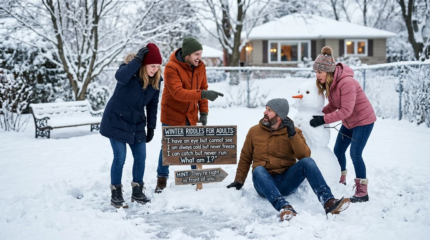 winter riddles for adults