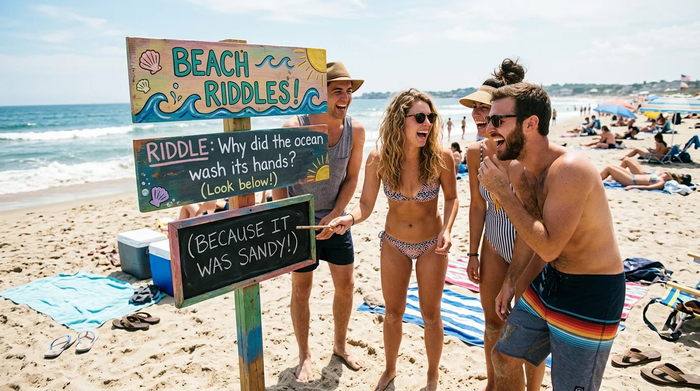 beach riddles for kids