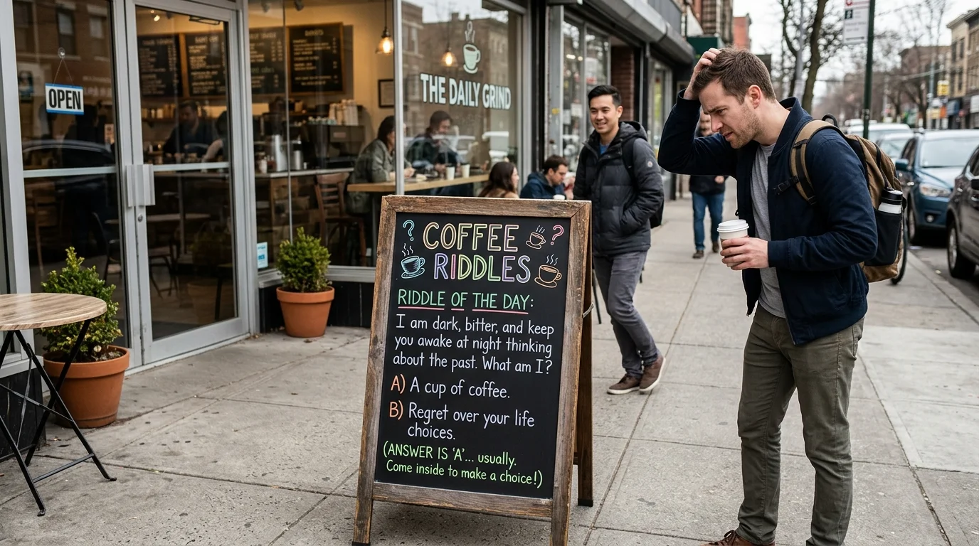 Coffee riddles with answers