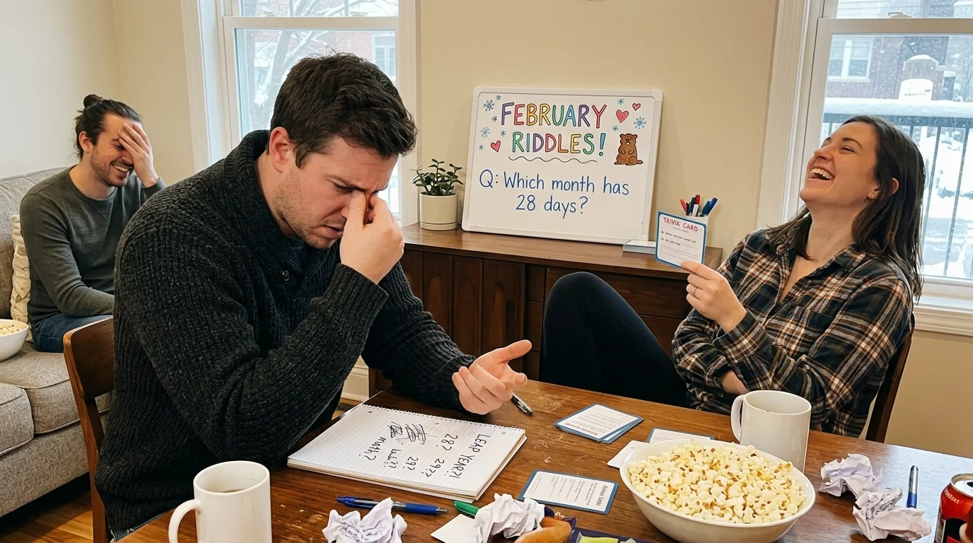 February Riddles With Answers