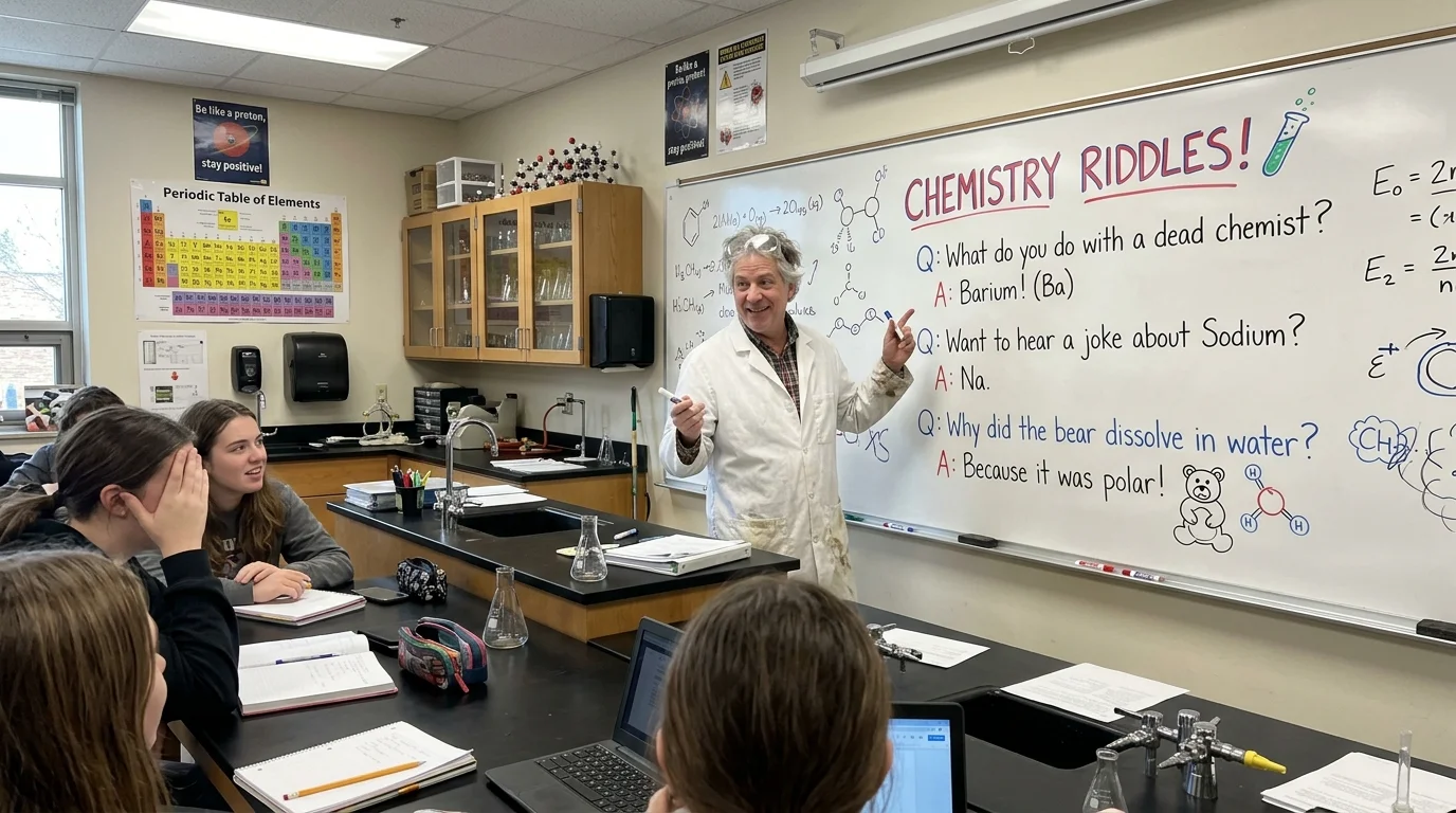 chemistry riddles with answers