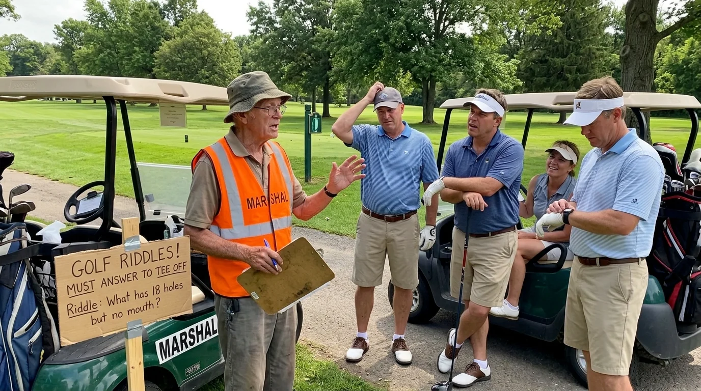 golf riddles for kids