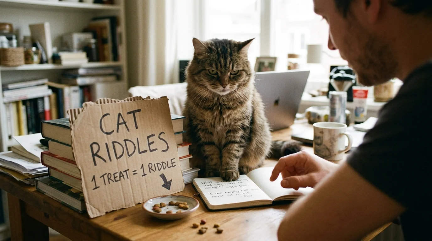 tricky riddles about cats